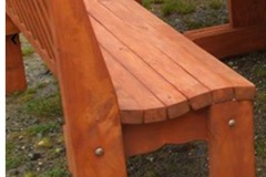 Armless 3 seater